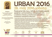 Pozvánka   URBAN 2016