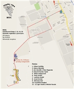 Mapa otvorených pivníc Jánske dni BITA 2017