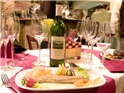 Grilovaný filet so Sauvignonom. 