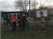 Informačná tabuľa vinohradníckeho spolku - zoznam vinárov